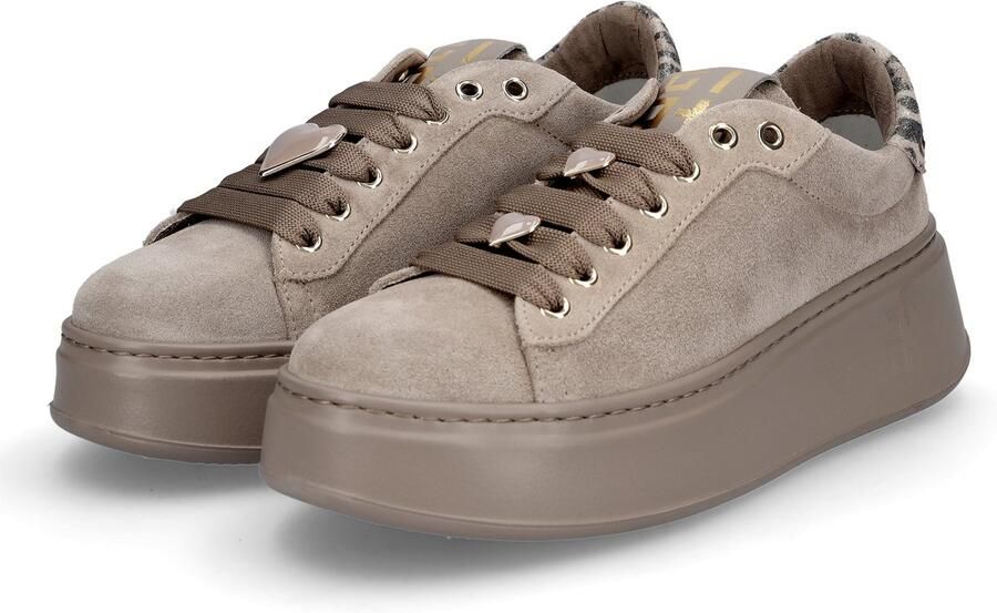 GIO+ Dames sneaker taupe