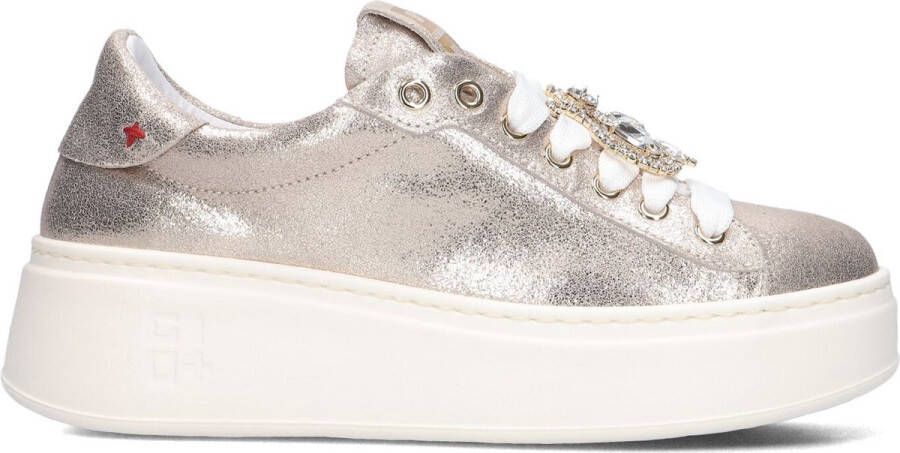 GIO+ Sneakers Dames Pia Maat: 39 Materiaal: Leer Kleur: Goud
