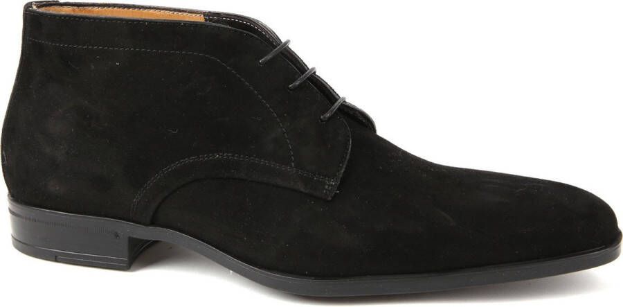 Giorgio 1958 Giorgio Amalfi Schoen Suede Zwart Suede Heren Veterschoenen - Foto 3