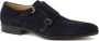 Giorgio Amalfi Schoen Monk Strap Navy Schoen cm Suede Heren Gespschoenen Double monk strap - Thumbnail 2