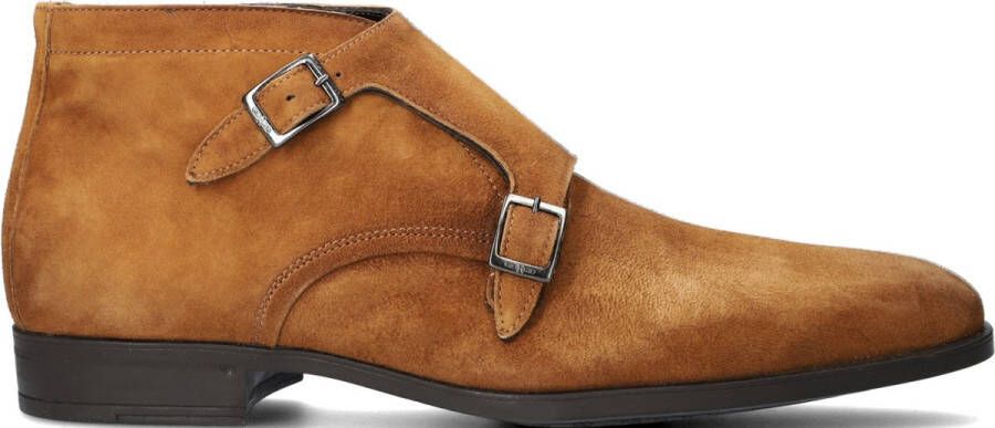 Giorgio Amalfi Schoen Cognac Schoen cm Suede Heren Gespschoenen Double monk strap - Foto 4