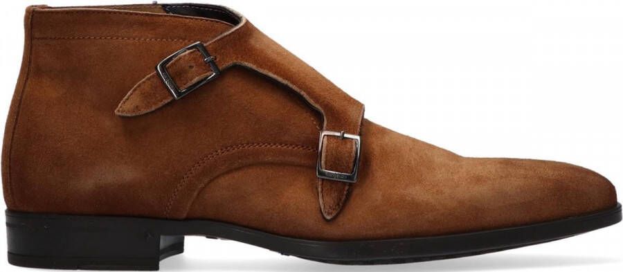 Giorgio Amalfi Schoen Cognac Schoen cm Suede Heren Gespschoenen Double monk strap - Foto 4