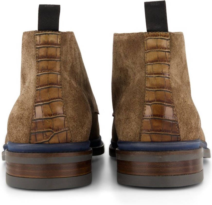 Giorgio 85804 Nette schoenen Veterschoenen Heren Taupe