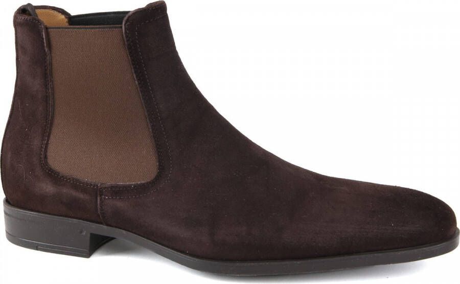 Giorgio Amalfi Boot Donkerbruin Schoen cm Suede Leer Heren