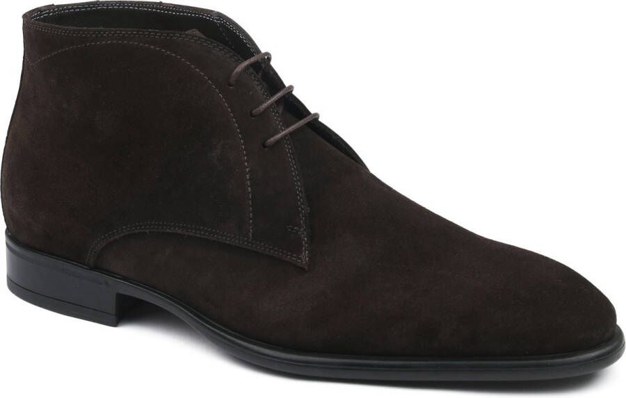 Giorgio Amalfi Boy Schoen Suede Bruin Heren Nette schoenen