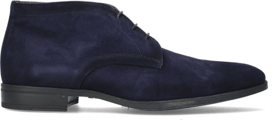 Giorgio Amalfi Schoen Suede Navy Schoen cm Suede Heren Veterschoenen - Foto 3