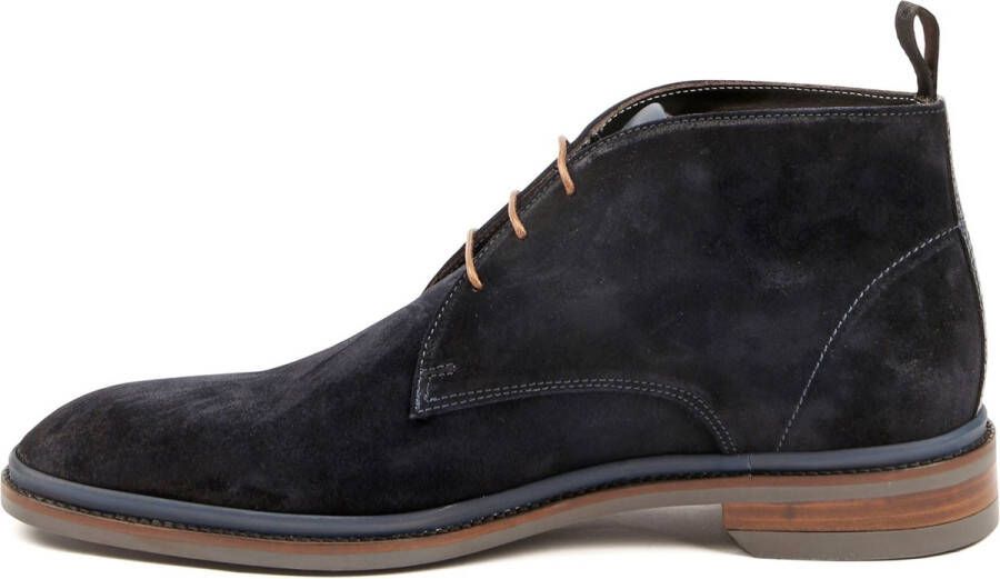 Giorgio Boy Schoen Suede Navy Heren Nette schoenen