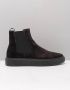 Giorgio Chelsea Boy Boot Donker Antraciet Schoen cm Suede Leer Heren - Thumbnail 1