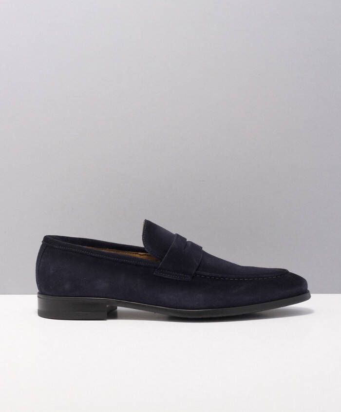 GIORGIO Loafers Heren 50504 Maat: 42 5 Materiaal: Suède Kleur: Blauw - Foto 2