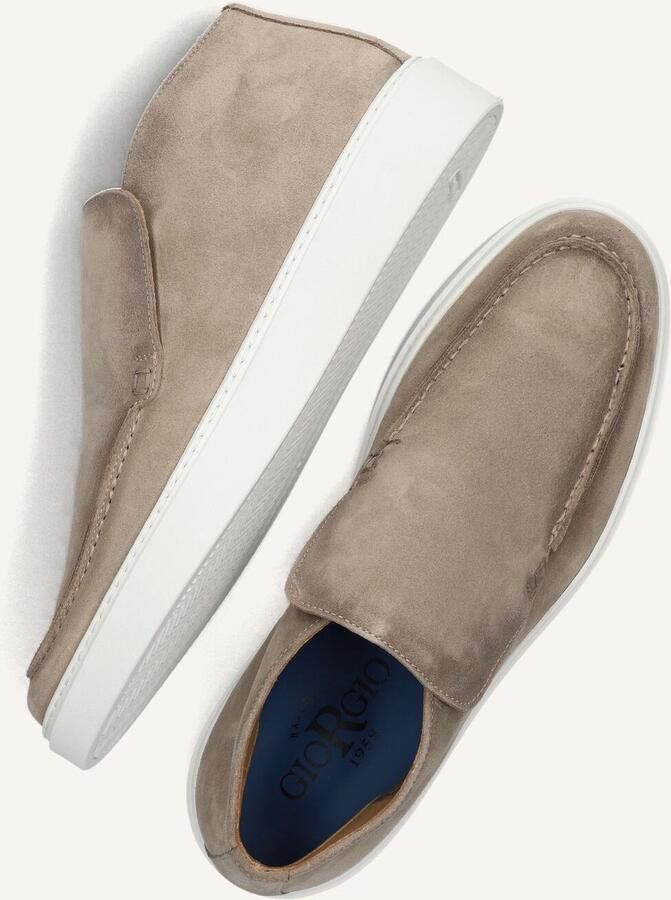 Giorgio Heren Instappers Taupe Stijlvolle Schoenen Beige Heren - Foto 2