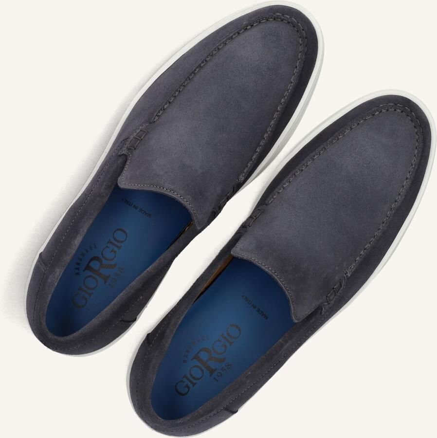 GIORGIO Loafers Heren 13781 Maat: 41 5 Materiaal: Suède Kleur: Blauw - Foto 2