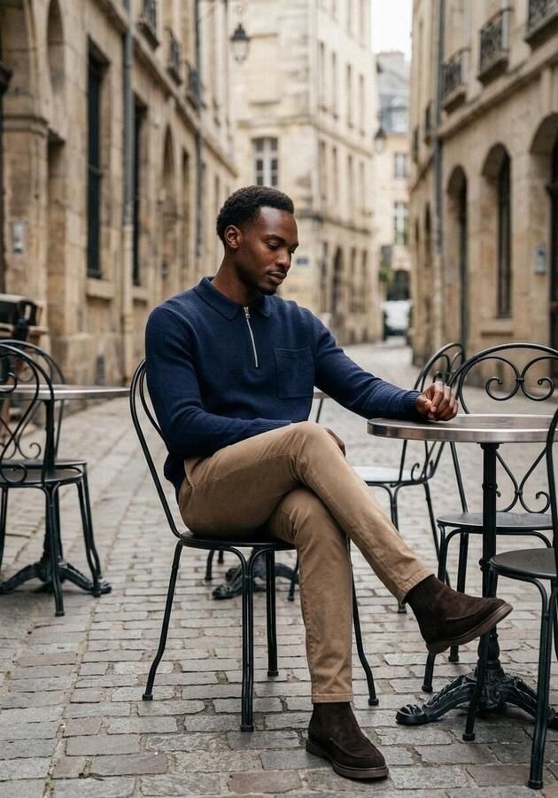 GIORGIO Chelsea Boots Heren 19216 Maat: 43 5 Materiaal: Suède Kleur: Bruin - Foto 3