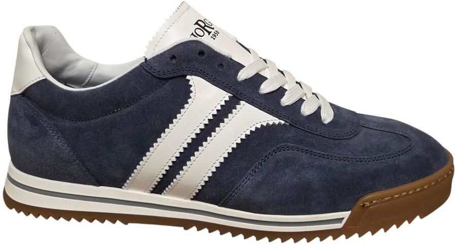 Giorgio 2281903 Light Boy 20 Flag Sneakers Blauw Suede Heren