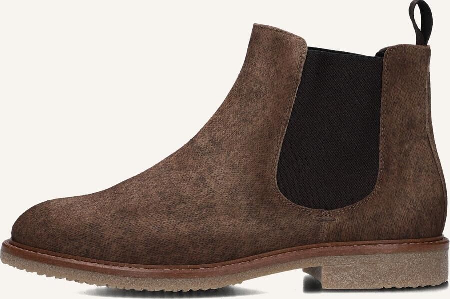 GIORGIO Chelsea Boots Heren 36403 Maat: 46 Materiaal: Suède Kleur: Bruin - Foto 3