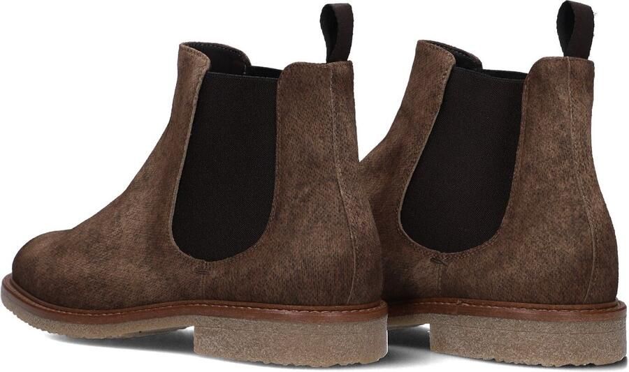 GIORGIO Chelsea Boots Heren 36403 Suède Bruin - Foto 3