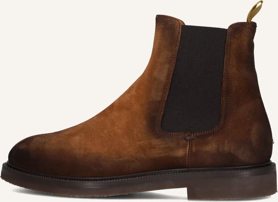GIORGIO Chelsea Boots Heren 54002 Suède Bruin - Foto 6