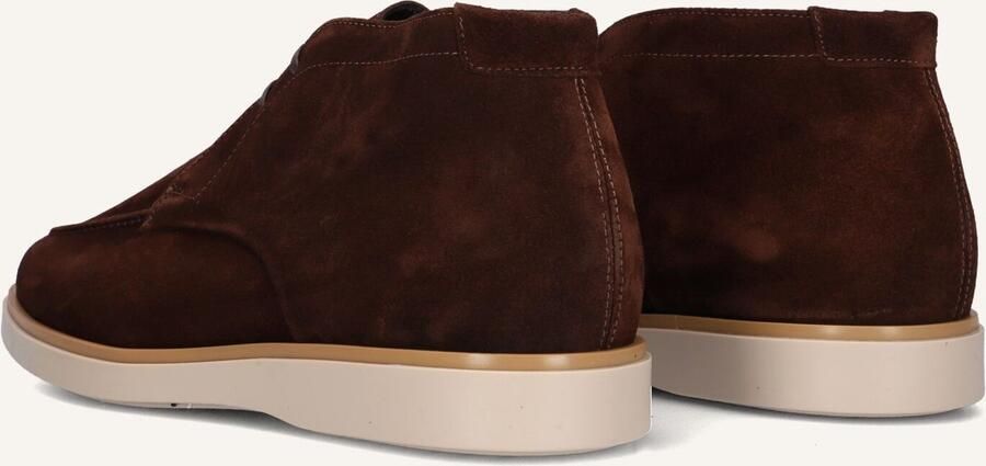 Giorgio HE56414 Vrije tijd half-hoogHeren veterschoenHeren sneakers Bruin - Foto 3
