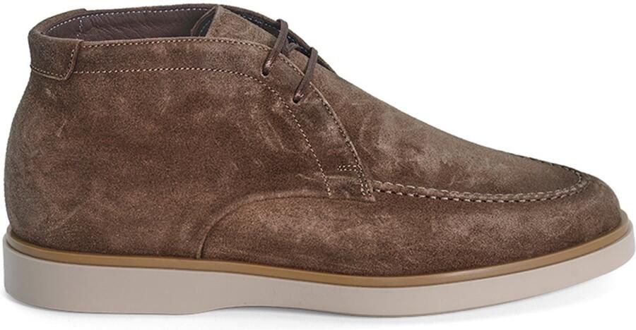 GIORGIO Veterschoenen Heren 56414 Maat: 43 5 Materiaal: Suède Kleur: Taupe - Foto 2