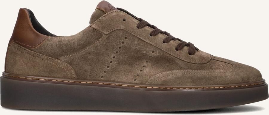 GIORGIO Lage Sneakers Heren 58197 Maat: 43 Materiaal: Suède Kleur: Bruin