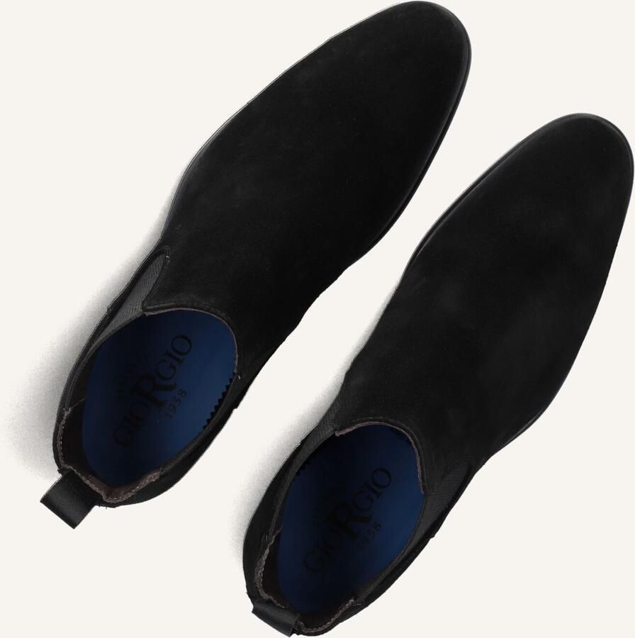 GIORGIO Chelsea Boots Heren 79410 Maat: 44 Materiaal: Suède Kleur: Zwart - Foto 2