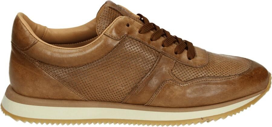 Giorgio 835154 Lage sneakersVrije tijdsschoenenHeren sneakers Cognac
