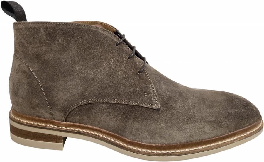 Giorgio 8581247 Light-boy 158 Douglas Halfhoge Veterschoenen Beige Suede Heren Beige
