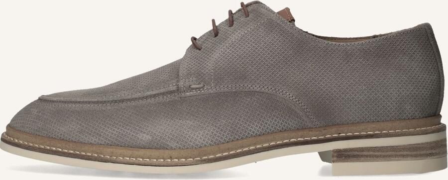 GIORGIO Veterschoenen Heren 85821 Maat: 41 Materiaal: Suède Kleur: Taupe - Foto 6