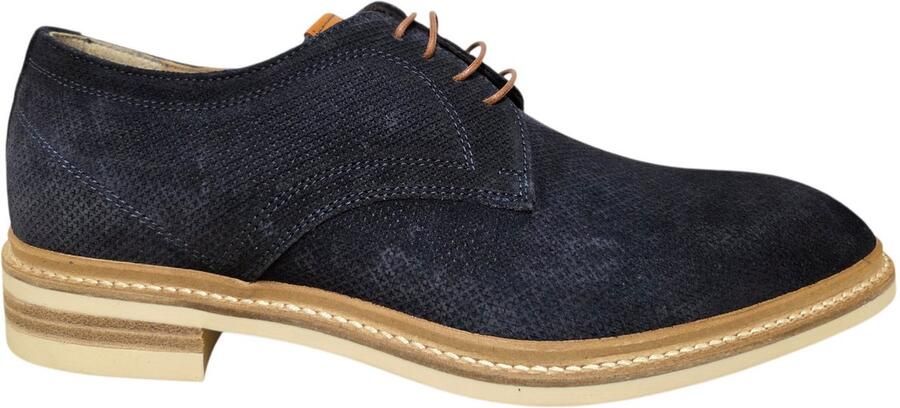 Giorgio 8582809 Panama 60 Midnight Veterschoenen Blauw Suede Heren Blauw