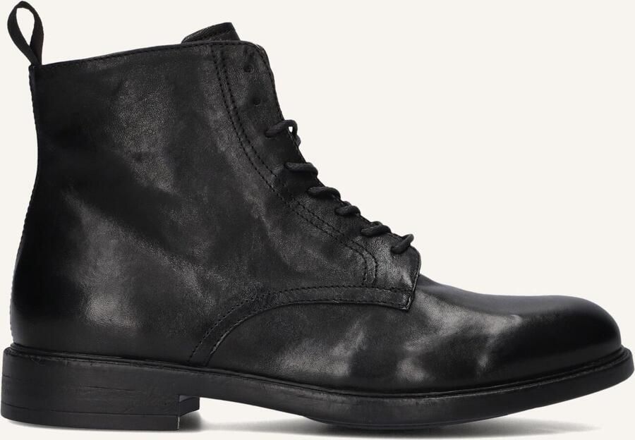 GIORGIO Veterboots Heren 88605 Maat: 40 Materiaal: Leer Kleur: Zwart - Foto 2