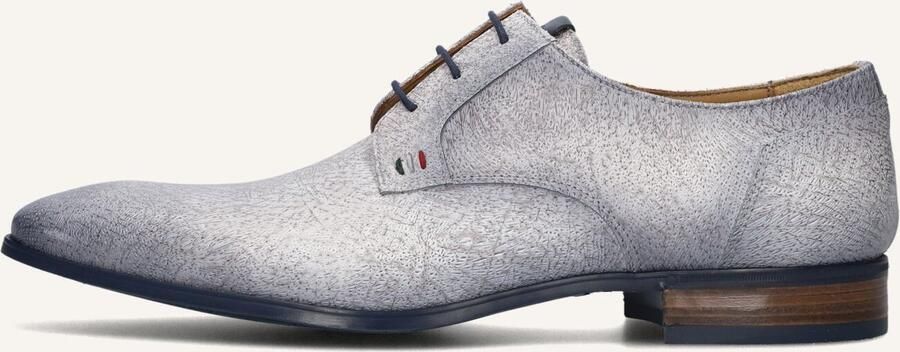 GIORGIO Nette Schoenen Heren 964183 Maat: 41 5 Materiaal: Leer Kleur: Blauw - Foto 3