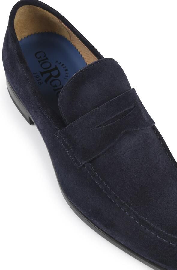 GIORGIO Loafers Heren 50504 Maat: 44 Materiaal: Suède Kleur: Blauw - Foto 13