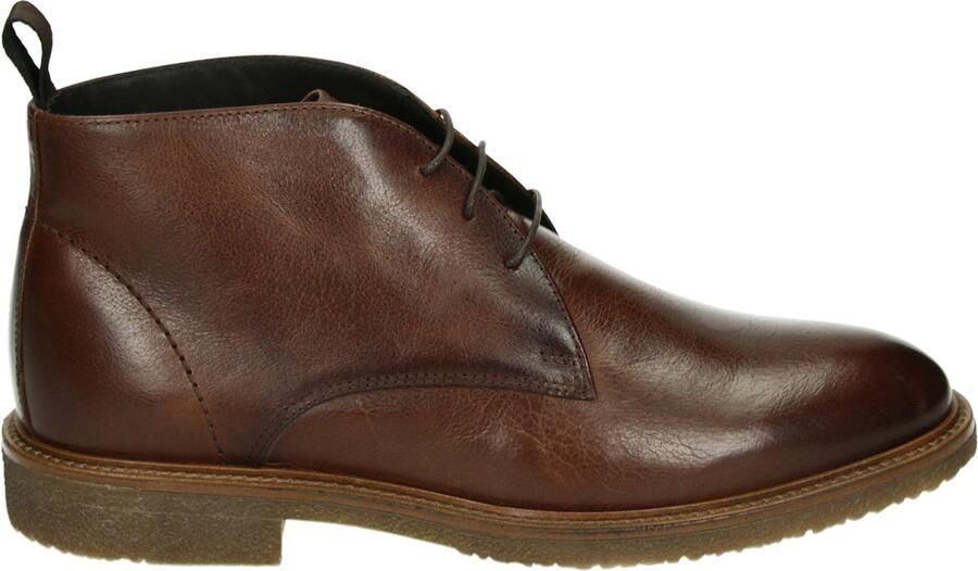 Giorgio HE36405CAMP11 Vrije tijd half-hoog Heren veterschoen Heren sneakers Cognac
