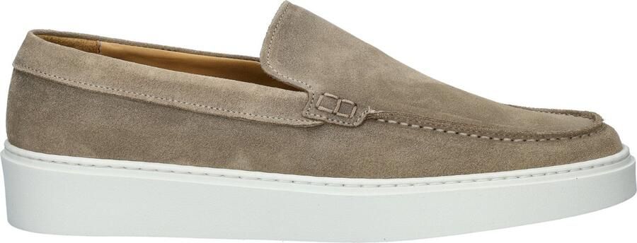 Giorgio Heren Instappers Taupe Stijlvol Model Beige