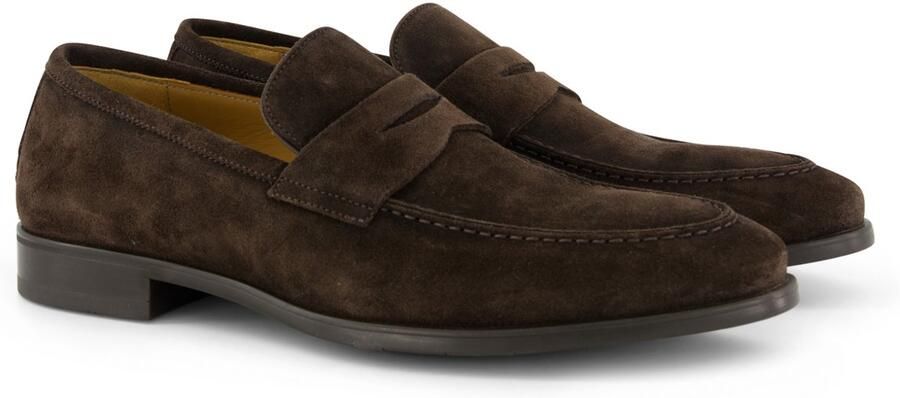 GIORGIO Loafers Heren 50504 Maat: 42 5 Materiaal: Suède Kleur: Bruin - Foto 3