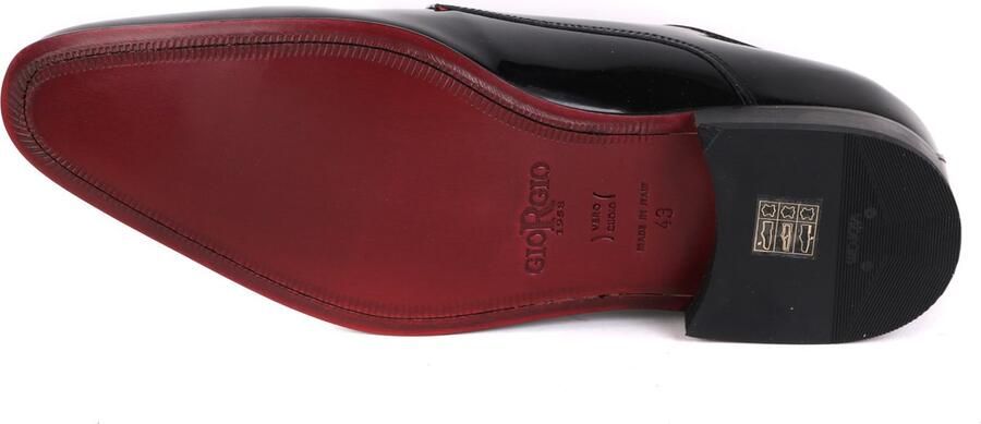 GIORGIO Nette Schoenen Heren He2246 Maat: 43 5 Materiaal: Lakleer Kleur: Zwart - Foto 4