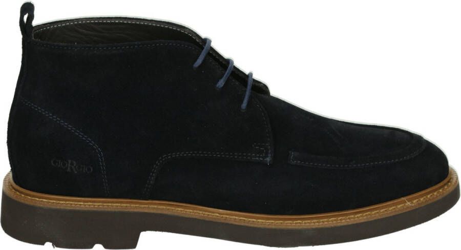 Giorgio HE33002 Vrije tijd half-hoogHeren veterschoenHeren sneakers Blauw