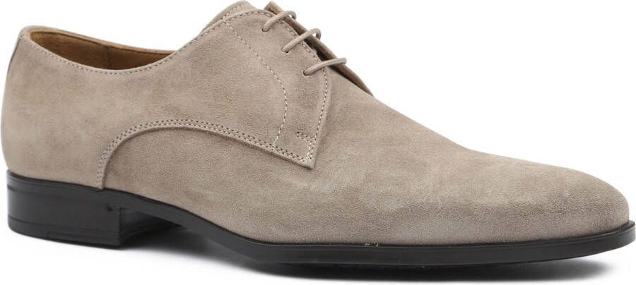 Giorgio Light Boy Veterschoen Beige Suede Leer Heren