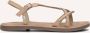 Gioseppo Witte Romeinse Leren Sandalen Beige Dames - Thumbnail 2