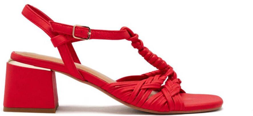 Gioseppo Barnard Hakken Sandalen Rood Vrouw
