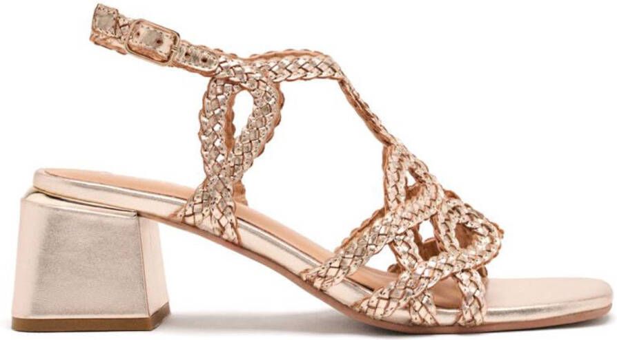 Gioseppo Crescent Hakken Sandalen Goud Vrouw
