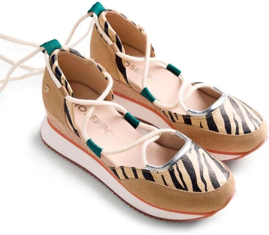 Gioseppo Abuya Sandalen Bruin Vrouw