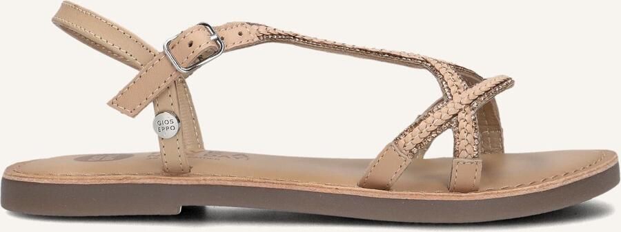 Gioseppo Witte Romeinse Leren Sandalen Beige Dames - Foto 2