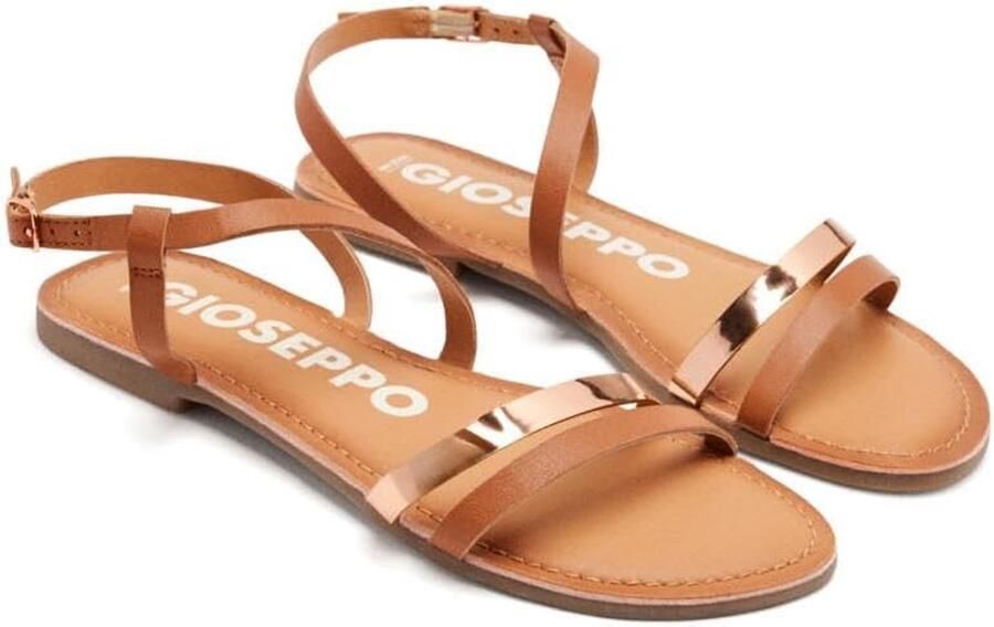 Gioseppo Bargeme Sandalen Dames Leer & Metallic