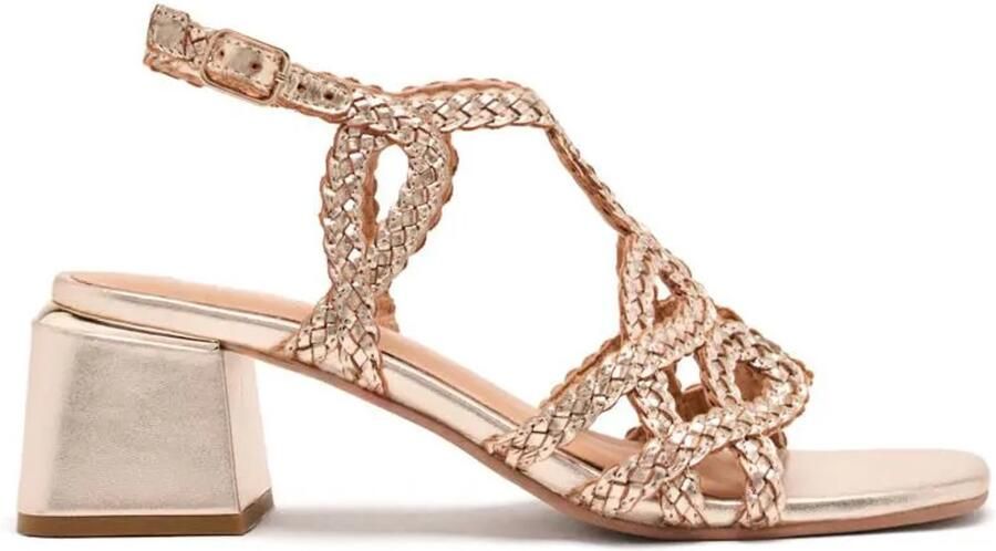 Gioseppo Crescent Hakken Sandalen Goud Vrouw