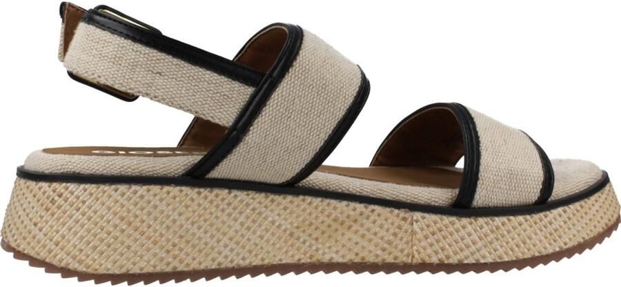 Gioseppo Eastford Wedgesandalen Beige Vrouw