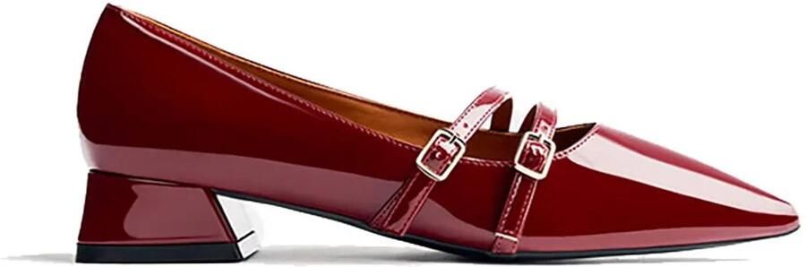 Gioseppo Lucan Mary Janes Rood Vrouw