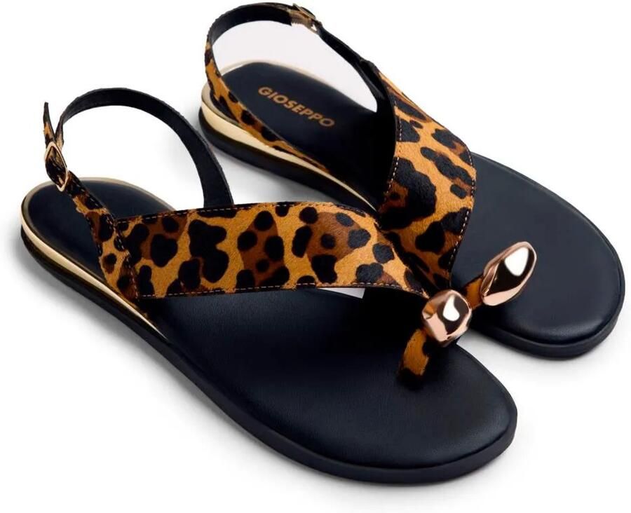 Gioseppo Mairo Sandalen Bruin Zwart Vrouw