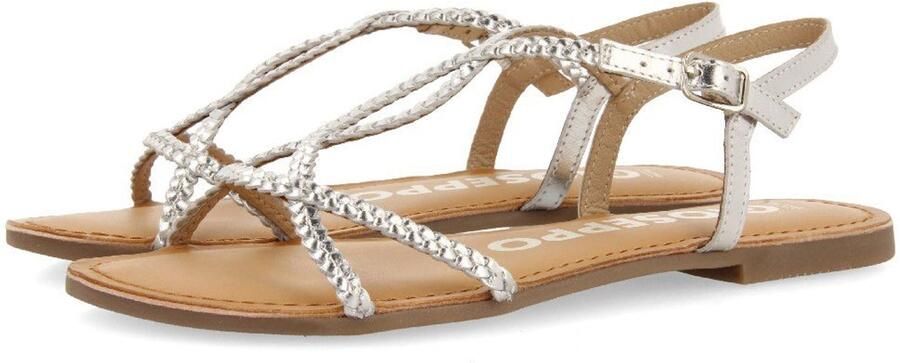Gioseppo Nioaque Sandalen Zilver Vrouw
