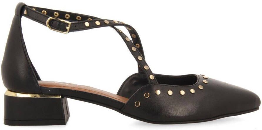 Gioseppo Zwarte platte schoenen voor moderne vrouw Black Dames