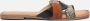 Gioseppo Dames slipper Lantama 58570 Bruin Zwart multicolor - Thumbnail 1